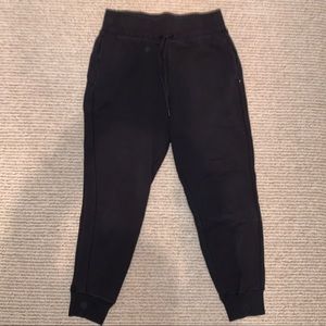 Size 10 black Lululemon joggers